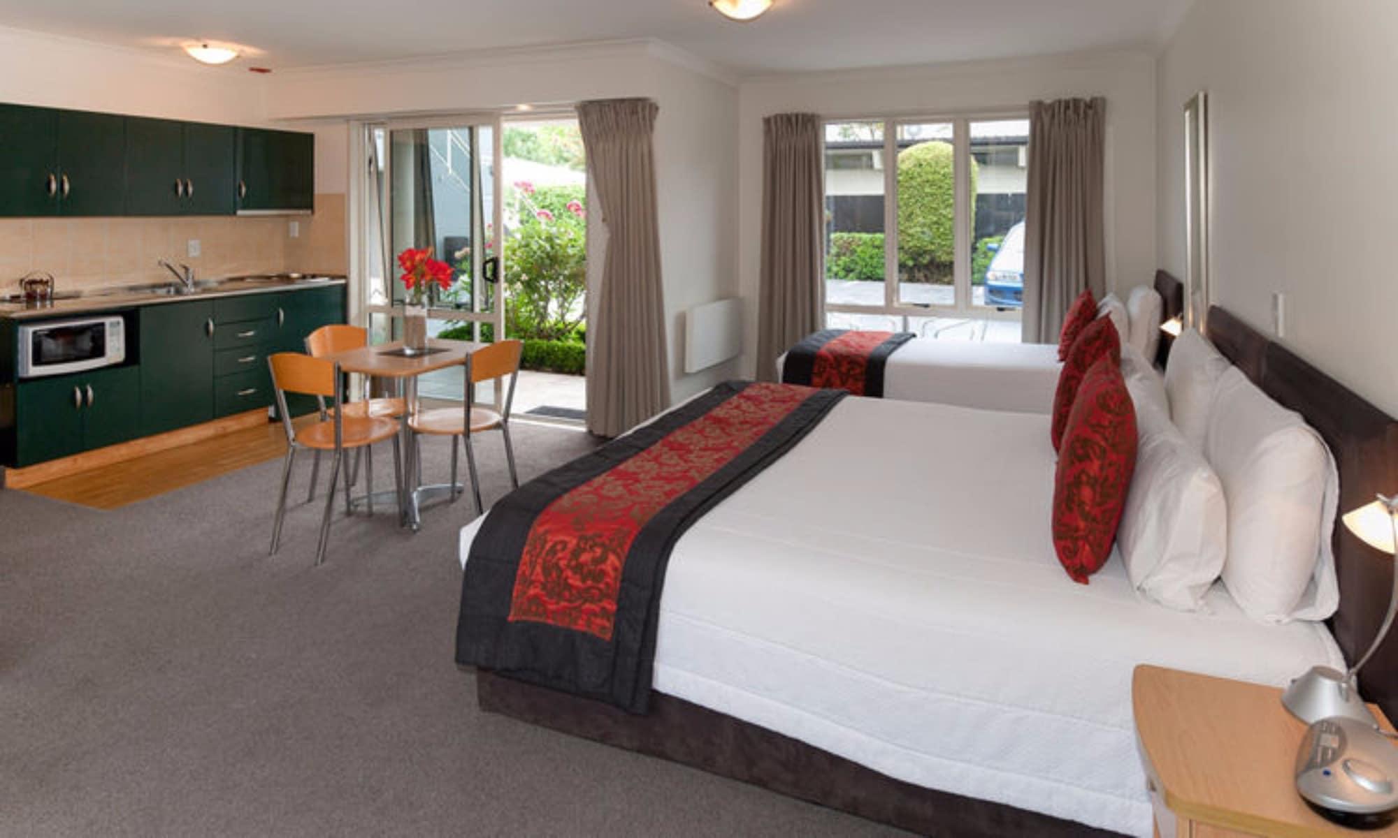 Colombo In The City Christchurch Luaran gambar A typical studio apartment