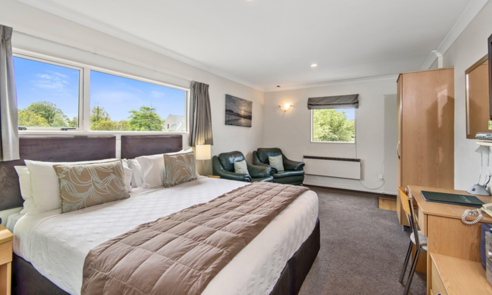 Colombo In The City Christchurch Luaran gambar A typical bedroom at the hotel